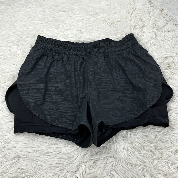 Lululemon Bootcamp Ready Short 3.5" Stride Emboss Black - Picture 1 of 5